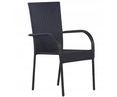 Just Relax Sodo kėdė Rattan kėdė Horeca Balkonui terasai viena kitoje Graf