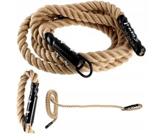 Jutinė virvė laipiojimui, treniruotėms, 38 mm, 5 metrai, Hms