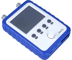 Jyetech Wave2 2 kanalų nešiojamas skaitmeninis atminties osciloskopas ir Dds funkcijos generatorius - paruoštas surinktas ir išbandytas Dso 15801 osciloskopas su baterija, didelis 2,4 colio spalvotas jutiklinis ekranas ir 2 Bnc