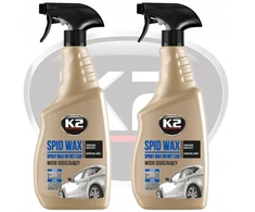 K2 _ 2 x Spid Wax 750 ml _ vaškas džiovinimui ir lako apsaugai _ K087m