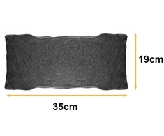 Kabantis fotelis-hamakas Boho su pagalvėmis, 150kg