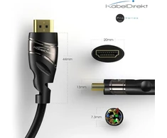 Kabeldirekt Hdmi kabelis Pro Series Hdmi kabelis