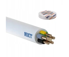 Kabelis Ydy 5x4 450/750v, 1 metras, apvalus