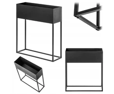 Kada Metalinis stovas gėlėms "loft" 60x70cm