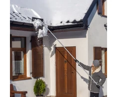 Grandininis pjūklas Kadax sniego kastuvas-grandiklis stogams, reguliuojamas, 473 cm