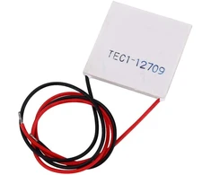 Kadimendium Tec1-12709 100w aukštos temperatūros skirtumo termoelektrinis aušintuvas Peltier plokštė 40 mm x 40 mm aliuminio radiatorius, tvirtas korpusas, be vibracijos, tylus