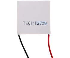 Kadimendium Tec1-12709 100w aukštos temperatūros skirtumo termoelektrinis aušintuvas Peltier plokštė 40 mm x 40 mm aliuminio radiatorius, tvirtas korpusas, be vibracijos, tylus