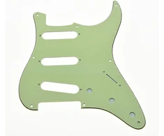Kaish vintage 8 skylių st strat sss gitaros pickguard, mėtų žalios spalvos, skirtas us arba meksikos strat