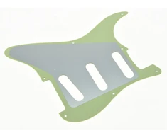 Kaish vintage 8 skylių st strat sss gitaros pickguard, mėtų žalios spalvos, skirtas us arba meksikos strat