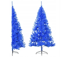 Kalėdinė Pvc eglutė 240 cm mėlyna