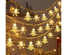 Kalėdinės girliandos, 6 m led vidaus kalėdinėms dekoracijoms, 40 šiltų led, kalėdinė dekoracija, girliandos, vaikų kambarys, kalėdinės eglutės lauko dekoracija, vestuvės, gimtadienis, valentino diena