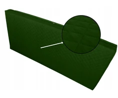 Kam-pol dygsniuotas čiužinio užvalkalas 70x90cm butelio žalumo