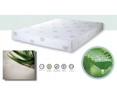 Kam-pol užvalkalas čiužiniui 70x160 Aloevera su užtrauktuku, alijošius