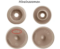 Kam snaps starter set t5 100 rinkinys spaudžių juoda balta graži plastikinė dėžutė