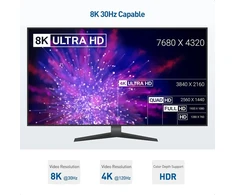 Kampinis Usb-c 240w 20gbps 0.9m laidas