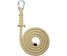 Kanirope® Prosport virvė laipiojimui su kilpa ir sraigtiniu karabinu, 2.2 m