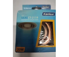 Kanlux Ct-2119-an taškinis šviestuvas, 75mm, vario spalvos