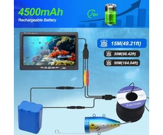 Kaolali povandeninė žvejybos kamera su lcd ekranu hd 1080p povandeninė kamera žvejybai atspari vandeniui skirta žvejybai ant ledo ežere iš valties