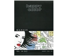 Kapel Hobby Blokas markeriams piešti A4 25 lapų 100g Happy Color 5 vnt.