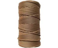 Karamelinis poliesterio virvelė 5mm, 100m