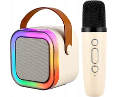 Kompiuterio kolonėlės Karaoke rinkinys belaidis rankinis mikrofonas su bluetooth garsiakalbiu