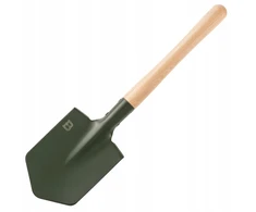 Karinė kastuvas lauko kastuvas išgyvenimui Badger Outdoor Forces Shovel Olive