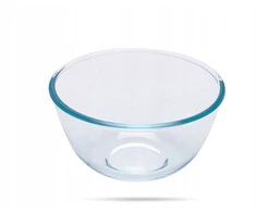 Karščiui atsparus dubuo 1 l 17 cm stiklinė salotinė Iconics Pyrex