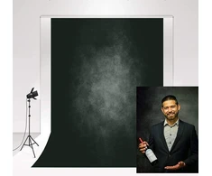 Kate fonas foto studijai pilkas 1.5 x 2.2 m juodas retro vientisas juodas fonas fotografijoms portretų studijai žurnalo viršelio fonas