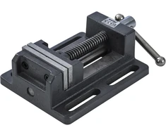 Katsu 4022704 gręžimo spaustuvas 4 coliai (100 mm) su kreipiančiuoju strypu, profesionalios kokybės koloninis gręžimo spaustuvas dirbtuvėms ir frezavimo staklėms