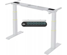 Kauniskoti Flexispot E6 elektrinis reguliuojamo aukščio stalas rėmas, keliamoji galia 170 kg