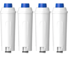 Kavos aparatas Breaull 4 kavos aparato vandens filtrų rinkinys, suderinamas su delonghi dlsc002 9310926 ser3017 5513292811, filtro kasetės, skirtos de'longhi vandens filtrui ecam, esam, etam, ec, bc serijoms