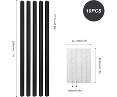 Kavos kapsulių laikiklis, cbldf sieninis kavos kapsulių laikiklis, kavos kapsulių laikiklis be gręžimo, juodas, 30 cm, skirtas kavos kapsulėms laikyti