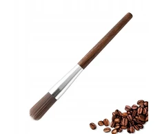 Kavamalė Kavos malūnėlio priedai Valymo šepetėlis Medinė rankena Easy Clean 13cm