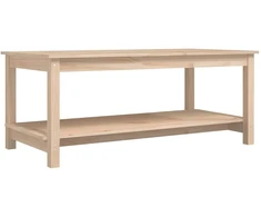 Kavos staliukas, 110x55x45cm, pušies medienos masyvas