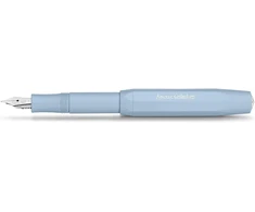 Kaweco Collection Mellow Mėlyna plunksnakotis I Premium klasės plunksnakotis rašalo kasetėms su aukštos kokybės plieniniu plunksneliu I Sportinis plunksnakotis 13 cm I Plunksnelės plotis: F (fine)