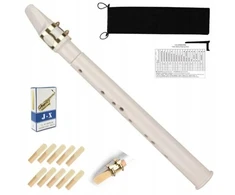 Kazoo Polska Jx Pocketsax kišeninis saksofonas, baltas