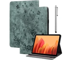 Kedbbao dėklas, skirtas honor pad 8 12 colių 2022, daugia kampų folio atverčiamas pu odinis apsauginis dėklas su rašiklio laikikliu ir stovo funkcija, skirtas honor pad 8 dėklui, žalias