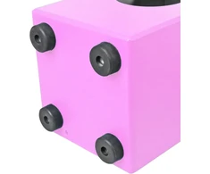 Keepdrum dc1m pk junior cajon taburetė vaikams rožinė būgno taburetė
