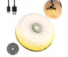 Kempinginis led žibintas-prožektorius su akumuliatoriumi, skirtas stovyklavimui, Usb-c, Ipx4