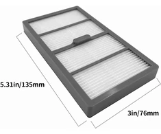 Kenshire S9 serijos pakaitinis filtras, suderinamas su Irobot Roomba S9 Plus S9 S9+ 9150 9550, pakaitiniai filtrai, 8 vnt.