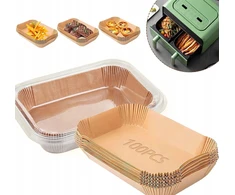 Kepimo popierius, įdėklai į gruzdintuvę Air Fryer x100 21cm