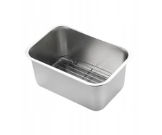 Kepimo skarda keptuvė su stovu aliejaus lašintuvu filtravimo indas Bakeware pyragas 32x22x15cm