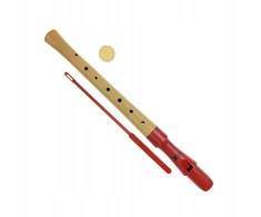 Kera audio medinė sopraninė fleita pradedantiesiems su dėklu, rinkinys Qm8a-28g