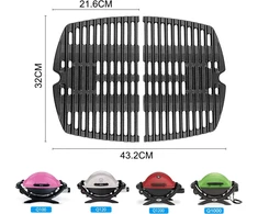 Ketaus grotelės Weber Q100/q1000 serijai, 32x21.6 cm