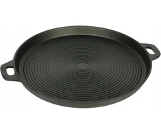 Ketaus keptuvė griliui, 34 cm skersmens