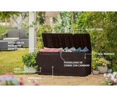 Keter Comfy Box dėžė, ruda, 116.7 x 44.7 x 57 cm