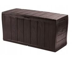 Lauko baldų komplektas Keter Sodo dėžė terasai Sherwood 270l