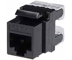 Keystone Rj-45 Lizdas Lan Kat.6 Juodas