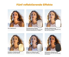 Objektyvas K&amp;f Concept 5-in-1 fotografijos šviesos atšvaitas 60 x 90 cm ovalus atšvaitas sulankstomas atšvaitas portretinei nuotraukai asmenukėms vestuvių fotografijai lauko apšvietimui su nešiojimo krepšiu