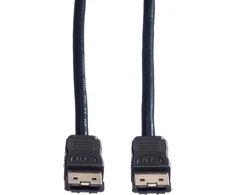 Kietasis diskas Rotronic Roline išorinio standžiojo disko Hdd kabelis, Esata 6.0 Gbit/s 0.5 m